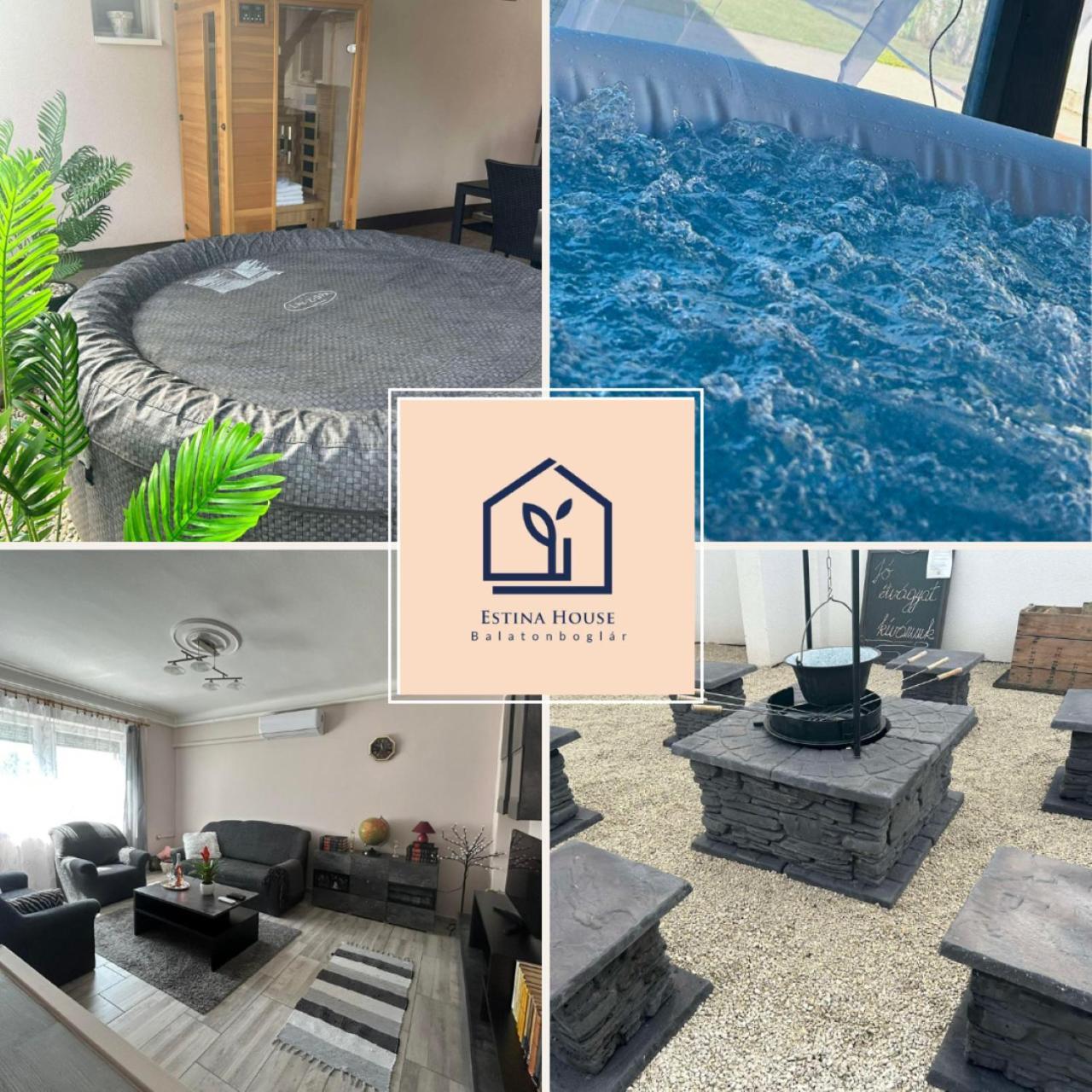Willa Estina House Balatonboglár Zewnętrze zdjęcie